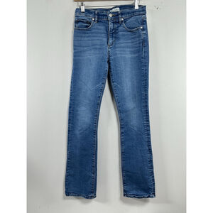 Womans Excellent Condition Loft The Boot Blue Jeans Size 29/2 0272/E-5